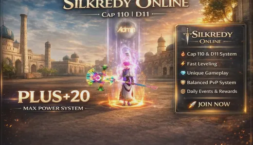 Silkredy Online pve cap 110 like Creddy pvp | bestgames.to